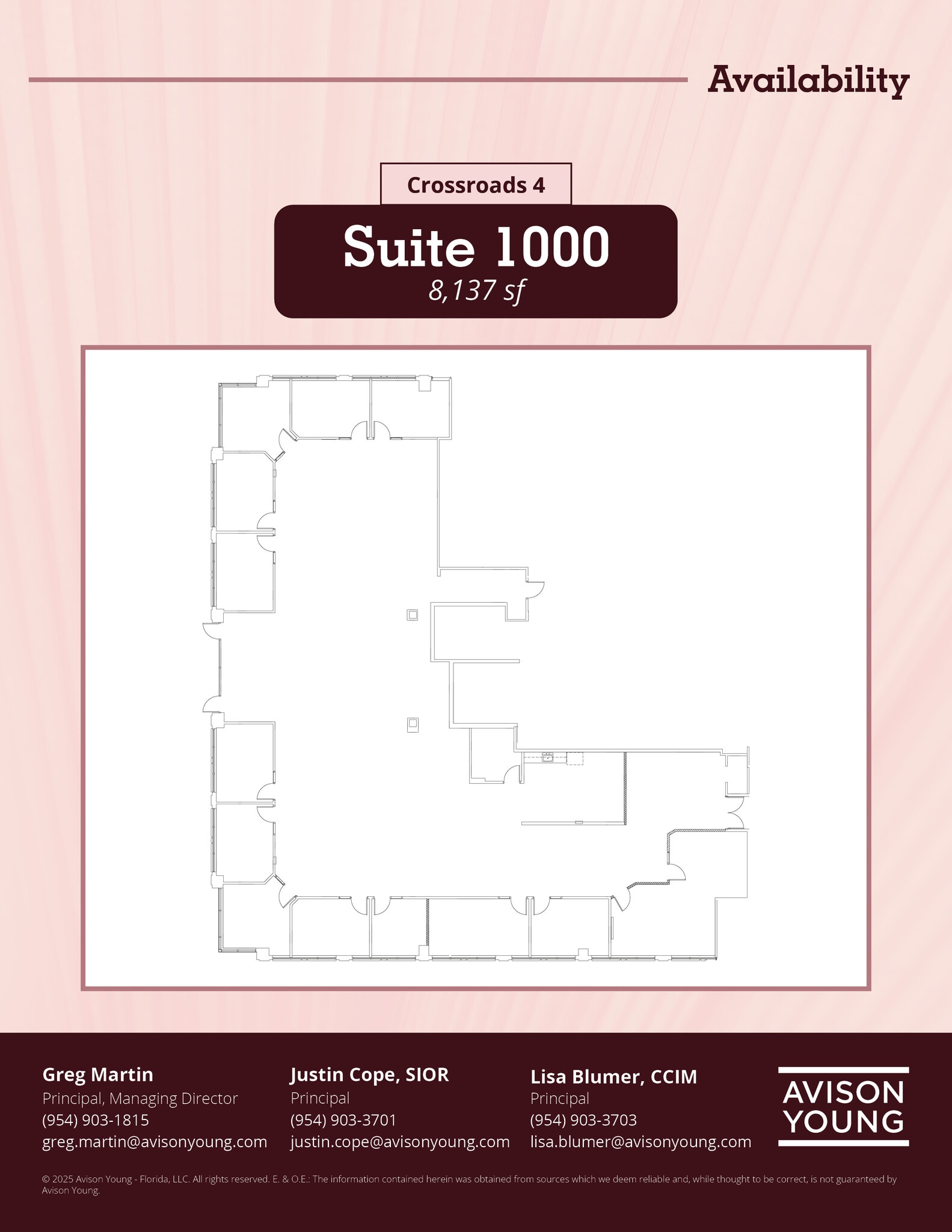 8050 SW 10th St, Plantation, FL à louer Plan d’étage– Image 1 sur 1