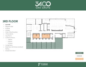 3400 Oak Grove Ave, Dallas, TX à louer Plan de site– Image 1 sur 5