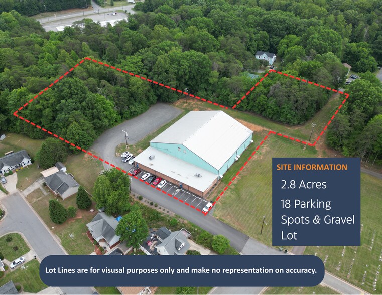 600 S 5th Ave, Mayodan, NC à vendre - Plan de site – Image 2 sur 27