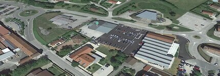 Ornans - VUE AÉRIENNE vue de carte