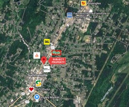 10200 N Commerce St, Summerville, GA - Vue aérienne  vue de carte