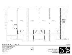 3400 W Warner Ave, Santa Ana, CA à louer Plan de site– Image 1 sur 1