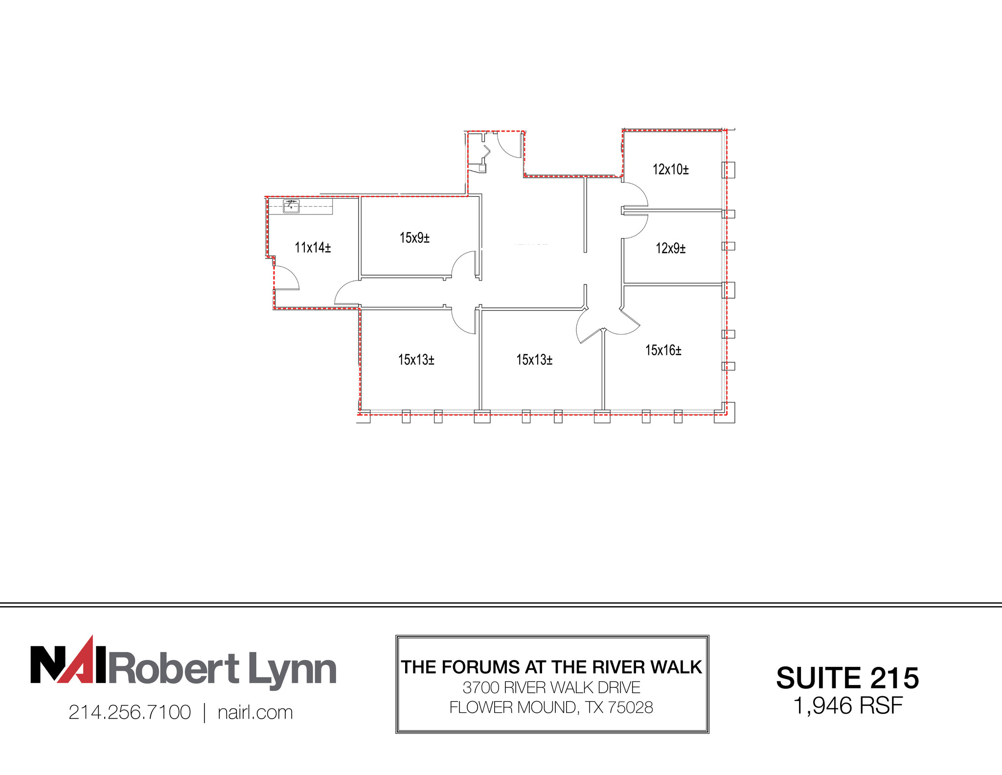 3700 River Walk Dr, Flower Mound, TX à louer Plan d’étage– Image 1 sur 1
