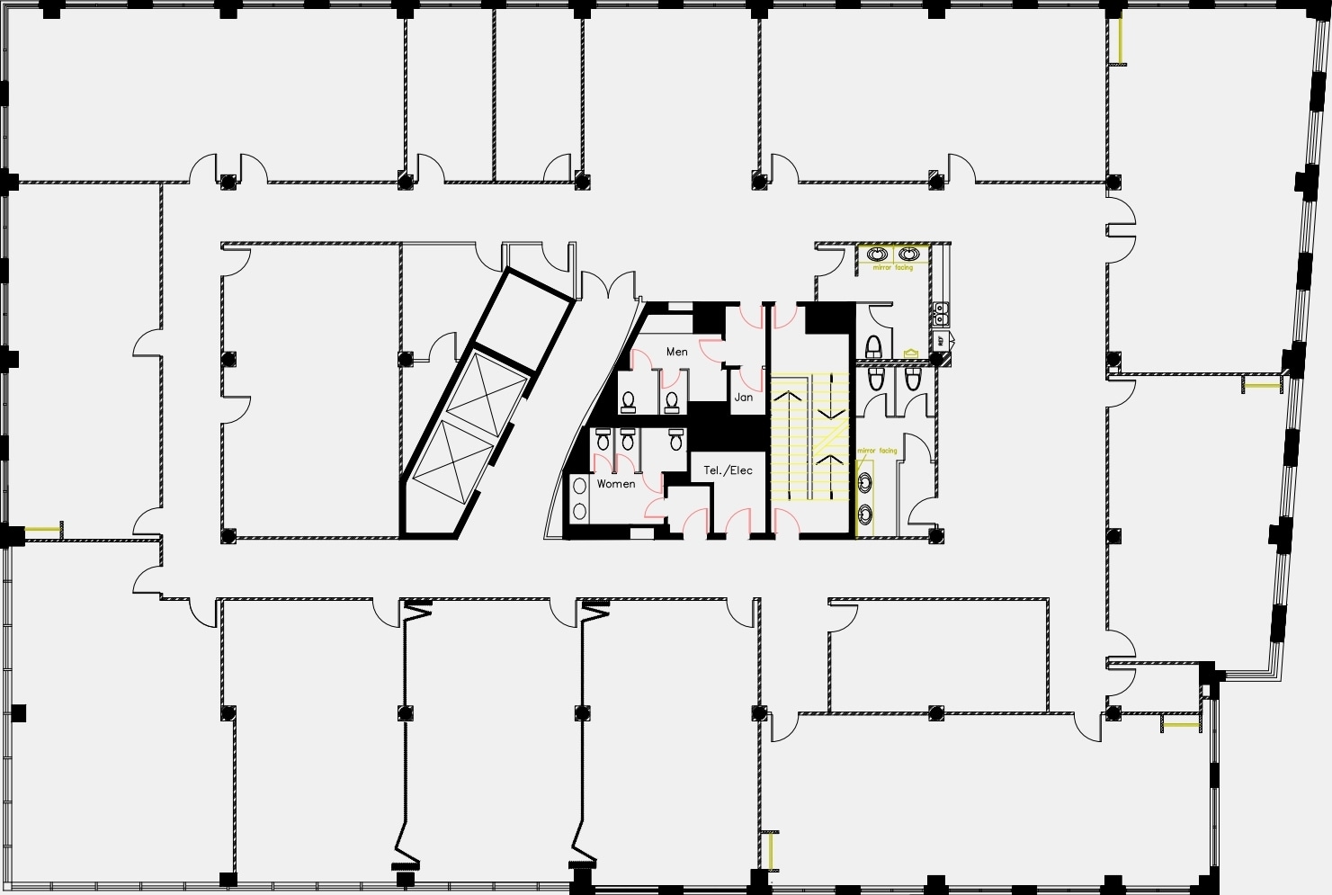124 Eglinton Ave W, Toronto, ON à louer Plan d’étage– Image 1 sur 1