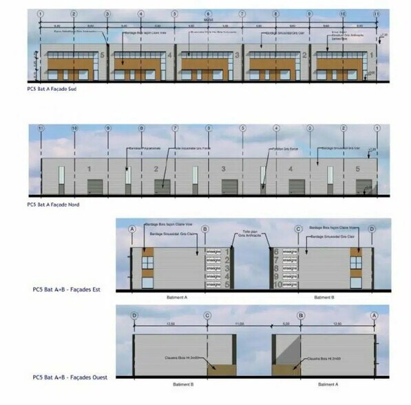 Local d'activités dans Grandchamps-des-Fontaines à vendre - Plan d’étage – Image 3 sur 4