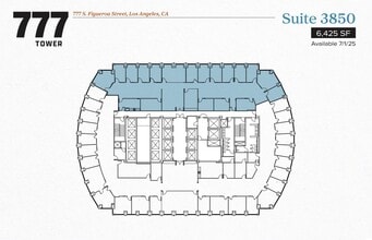 777 S Figueroa St, Los Angeles, CA à louer Plan d’étage– Image 1 sur 1