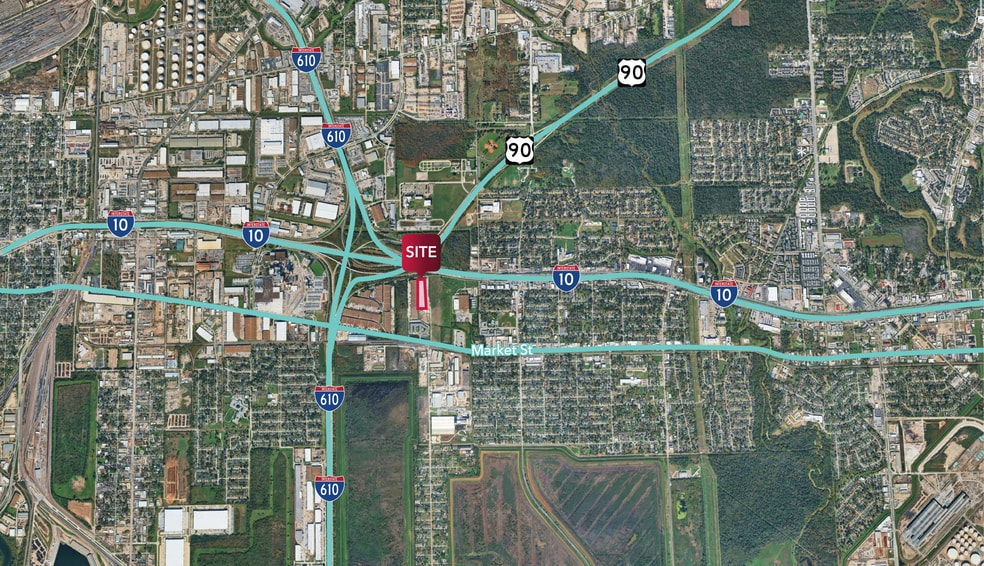 9990 E I-10 Fwy, Houston, TX à louer - Aérien – Image 3 sur 13