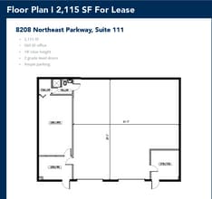 8212 Northeast Pky, North Richland Hills, TX à louer Plan d’étage– Image 1 sur 1