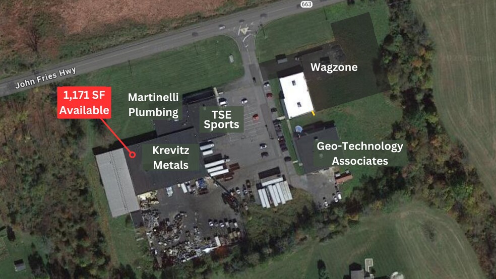 2385 John Fries Hwy, Quakertown, PA à louer - Photo de l’immeuble – Image 2 sur 6