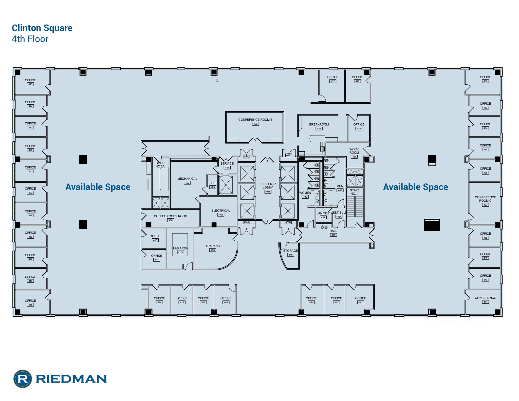75 S Clinton Ave, Rochester, NY à vendre Plan d’étage– Image 1 sur 1