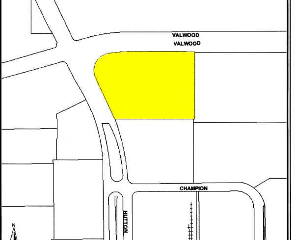 1335 Valwood Pky, Carrollton, TX à vendre - Plan cadastral – Image 2 sur 16