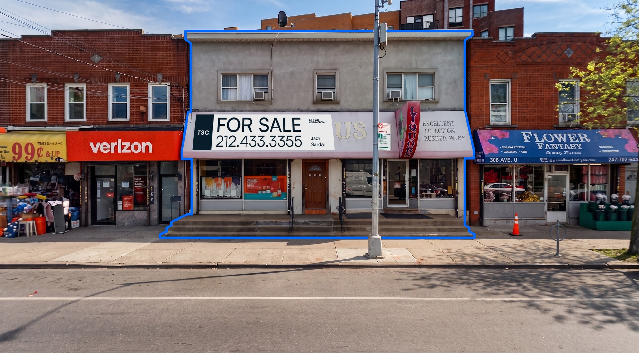 310-312 Avenue U, Brooklyn, NY à vendre Photo de l’immeuble– Image 1 sur 4