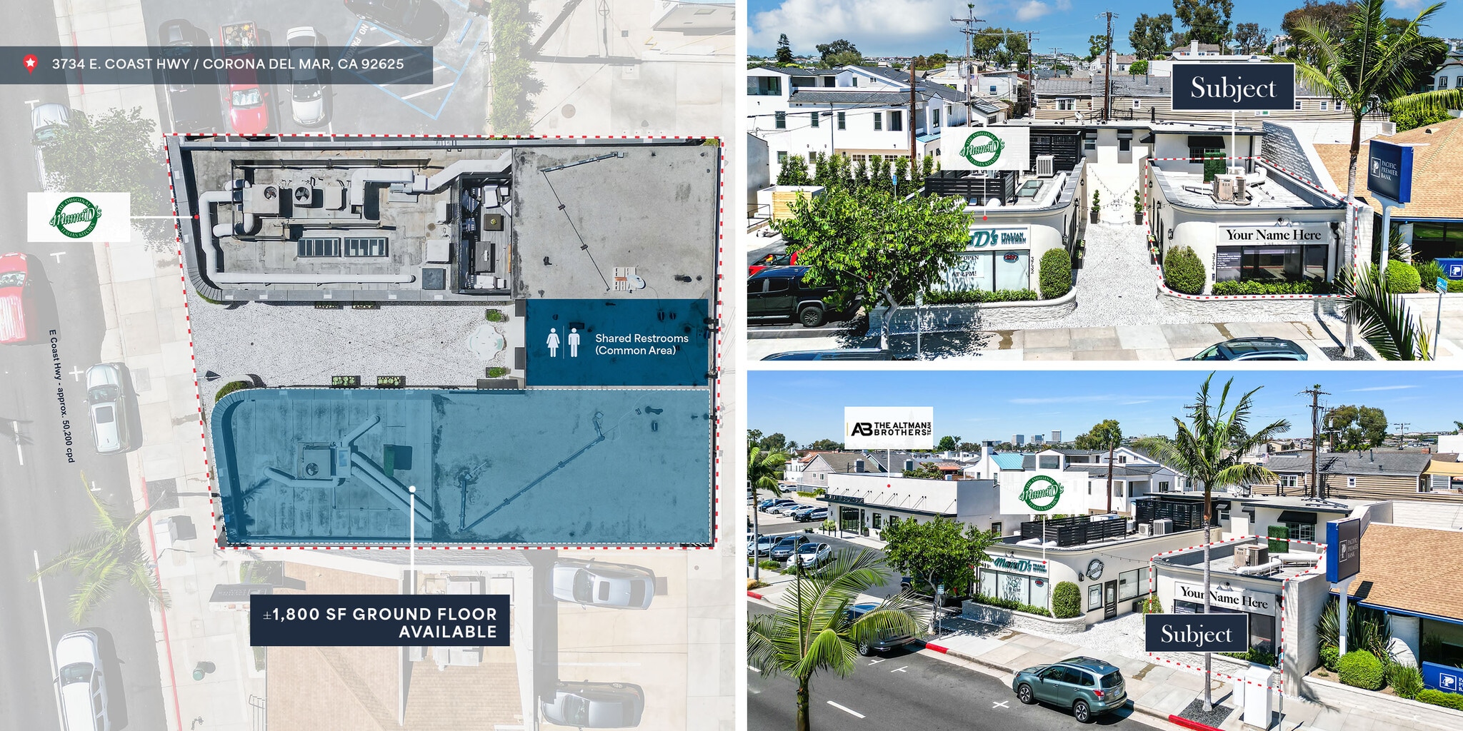 3732-3734 E Coast Hwy, Corona Del Mar, CA à louer Photo intérieure– Image 1 sur 1