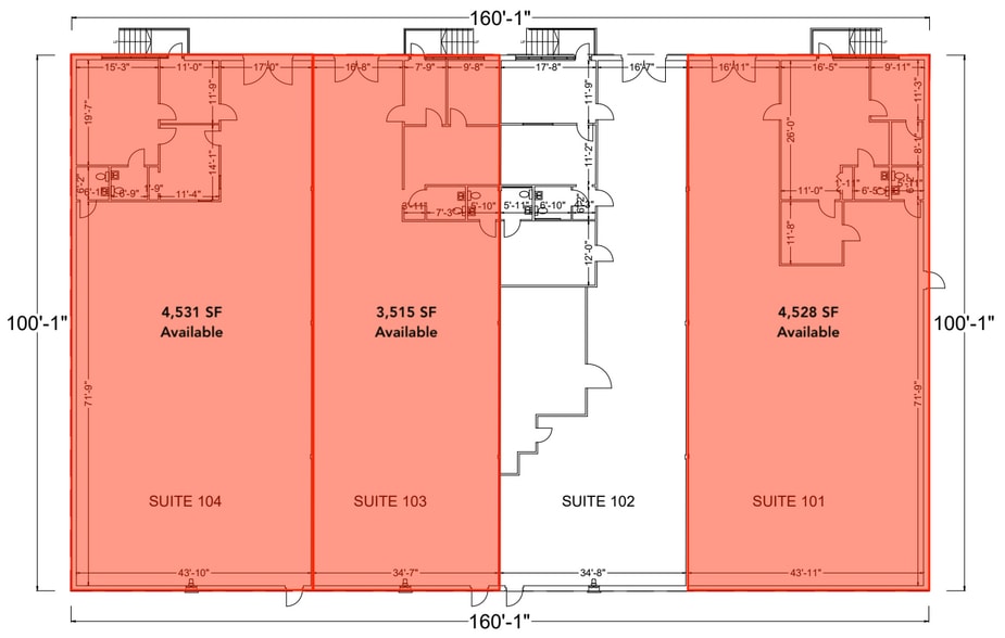 1207 Textile Pl, High Point, NC à louer - Plan d’étage – Image 3 sur 3