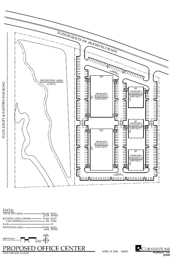 30W131 Roosevelt Rd, West Chicago, IL à vendre Plan d’étage– Image 1 sur 1