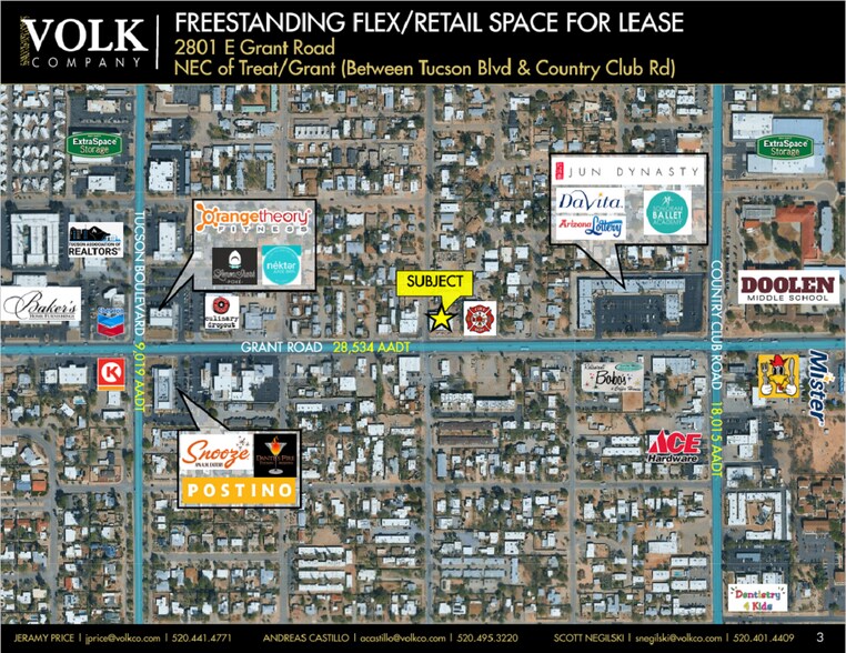 2801 E Grant Rd, Tucson, AZ à louer - Aérien – Image 3 sur 11