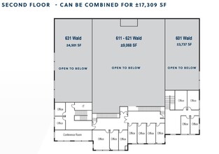 641-671 Wald, Irvine, CA à louer Plan d’étage– Image 2 sur 2