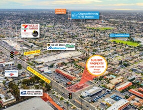 1064 N Tustin St, Orange, CA - VUE AÉRIENNE  vue de carte