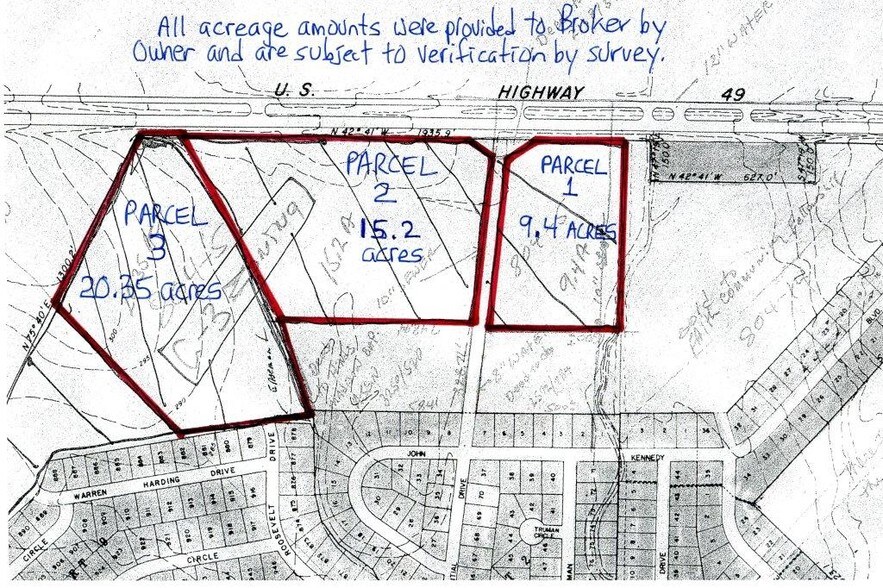Highway 49, Jackson, MS à vendre - Plan cadastral – Image 2 sur 4