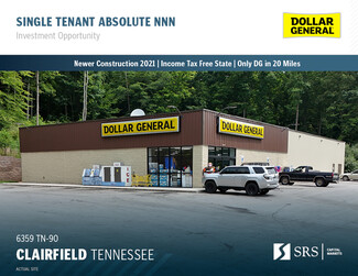 Plus de détails pour 6359 Tennessee 90, Clairfield, TN - Local commercial à vendre