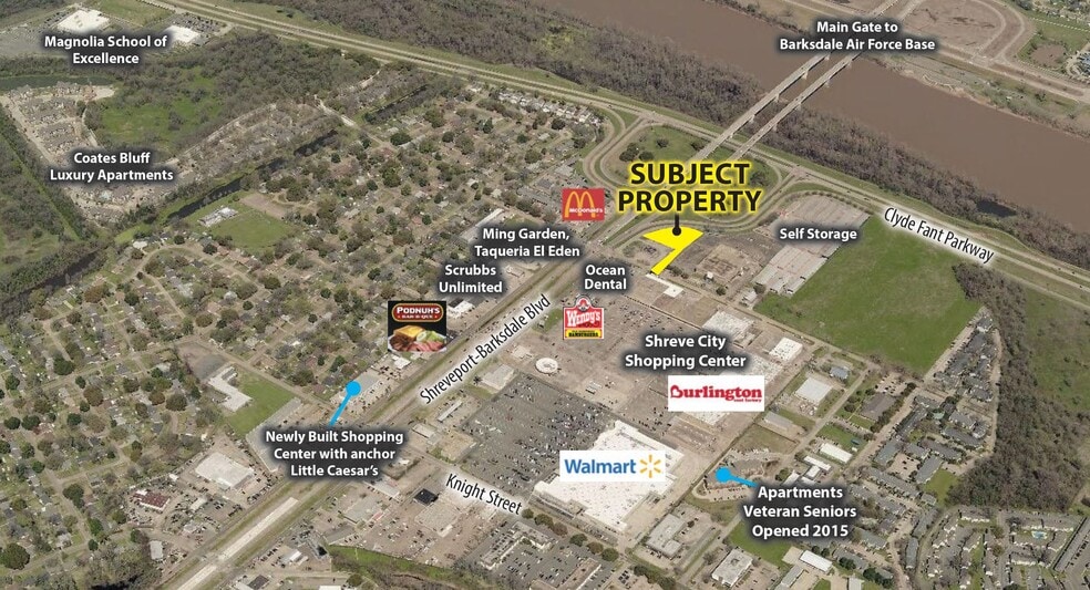 1303 Shreveport Barksdale Hwy, Shreveport, LA à vendre - Photo principale – Image 1 sur 3