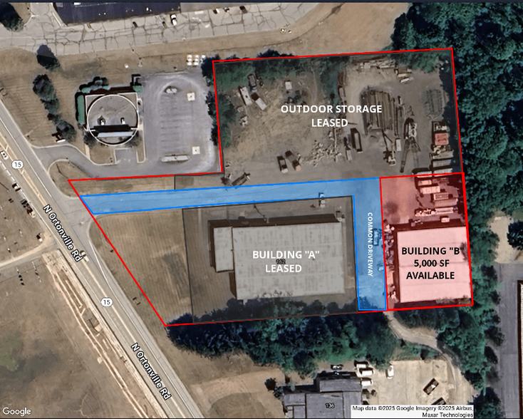 160 N Ortonville Rd, Ortonville, MI à louer - Aérien – Image 2 sur 12
