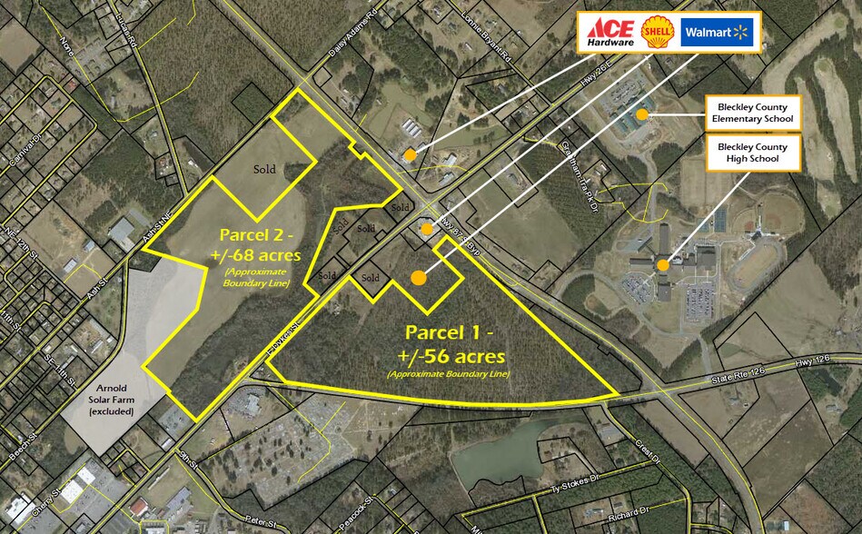 Highway 87 Bypass @ Highway 26, Cochran, GA à vendre - Photo de l’immeuble – Image 1 sur 1