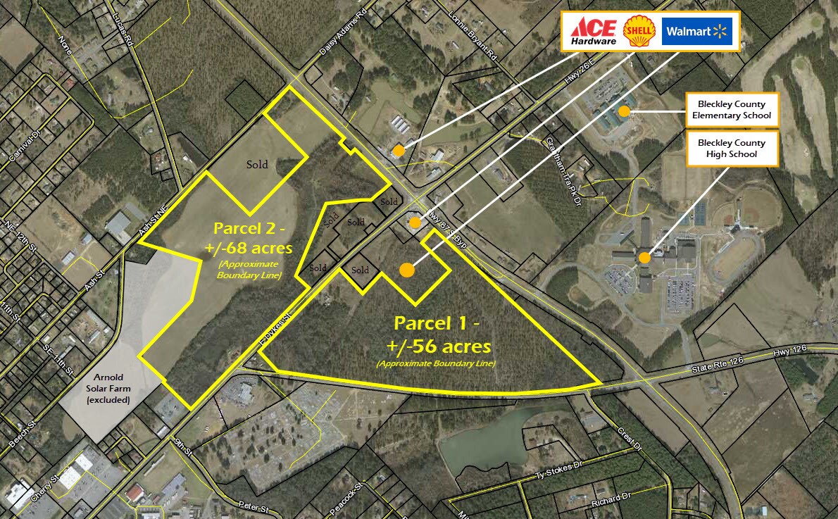 Highway 87 Bypass @ Highway 26, Cochran, GA à vendre Photo de l’immeuble– Image 1 sur 2