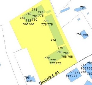 768-776 Triangle St, Blacksburg, VA à vendre - Plan cadastral – Image 3 sur 14
