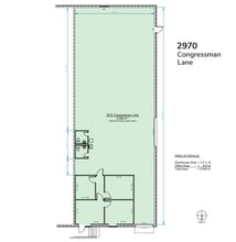 2970-2990 Congressman Ln, Dallas, TX à vendre Plan d’étage– Image 1 sur 1