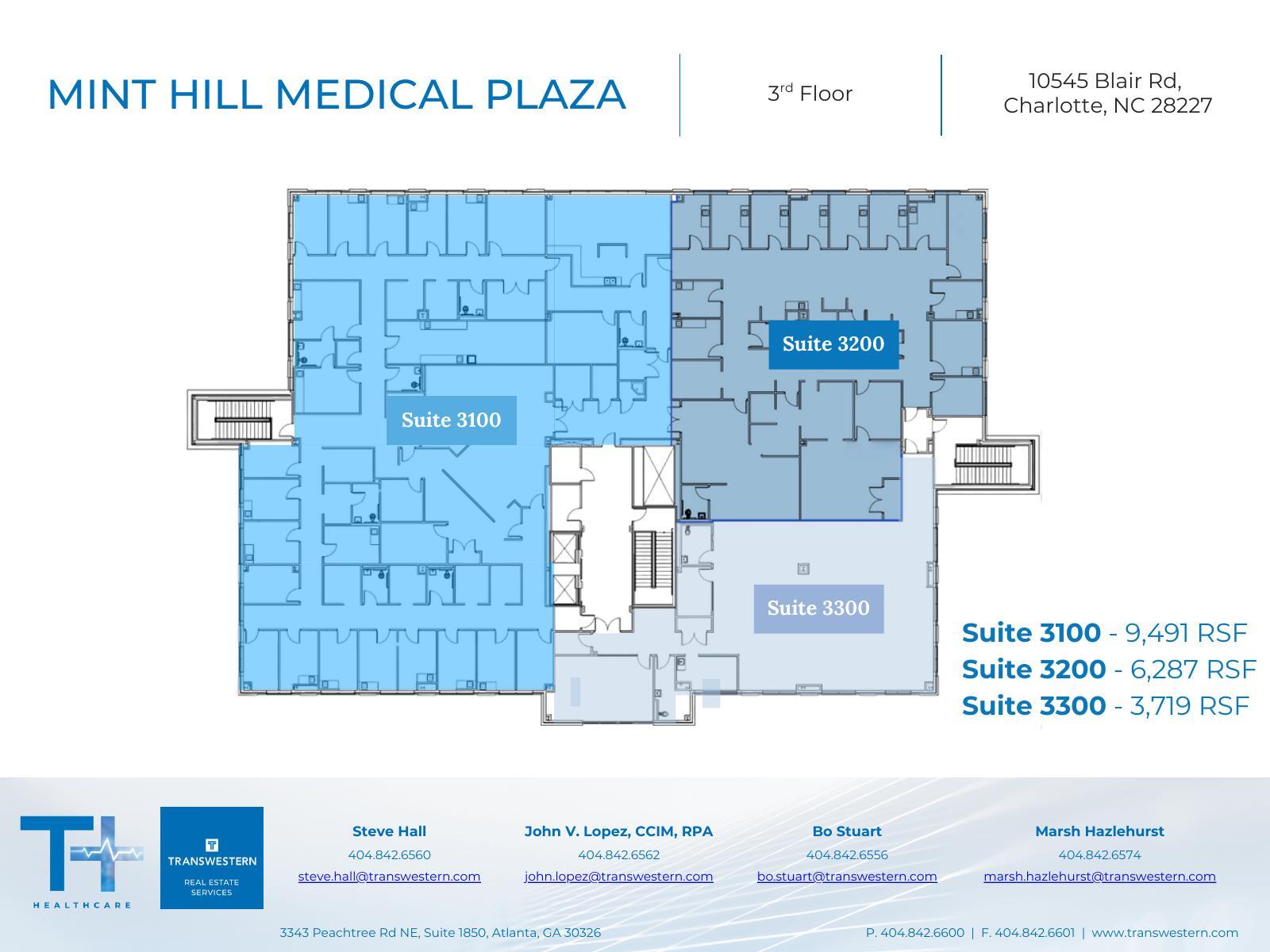 10545 Blair Rd, Charlotte, NC à louer Plan d’étage– Image 1 sur 1