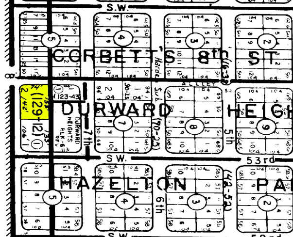 5325 SW 8th St, Miami, FL à louer - Plan cadastral – Image 2 sur 8