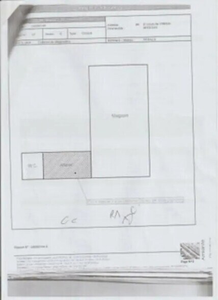 Local commercial dans Dax à louer - Plan d’étage – Image 2 sur 2