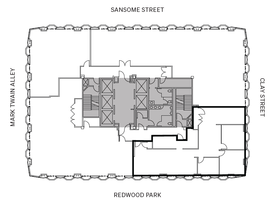 505 Sansome St, San Francisco, CA à louer Plan d’étage– Image 1 sur 1