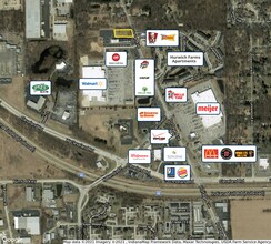 3903 Portage Rd, South Bend, IN - Vue aérienne vue de carte