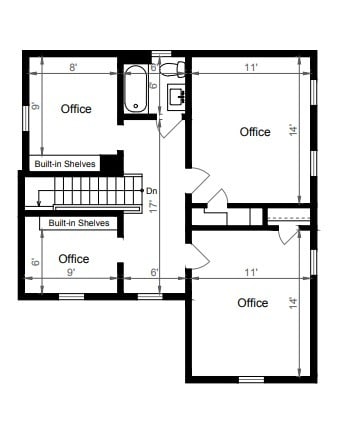 3314-3316 Perry St, Mount Rainier, MD à louer Plan d’étage– Image 1 sur 1