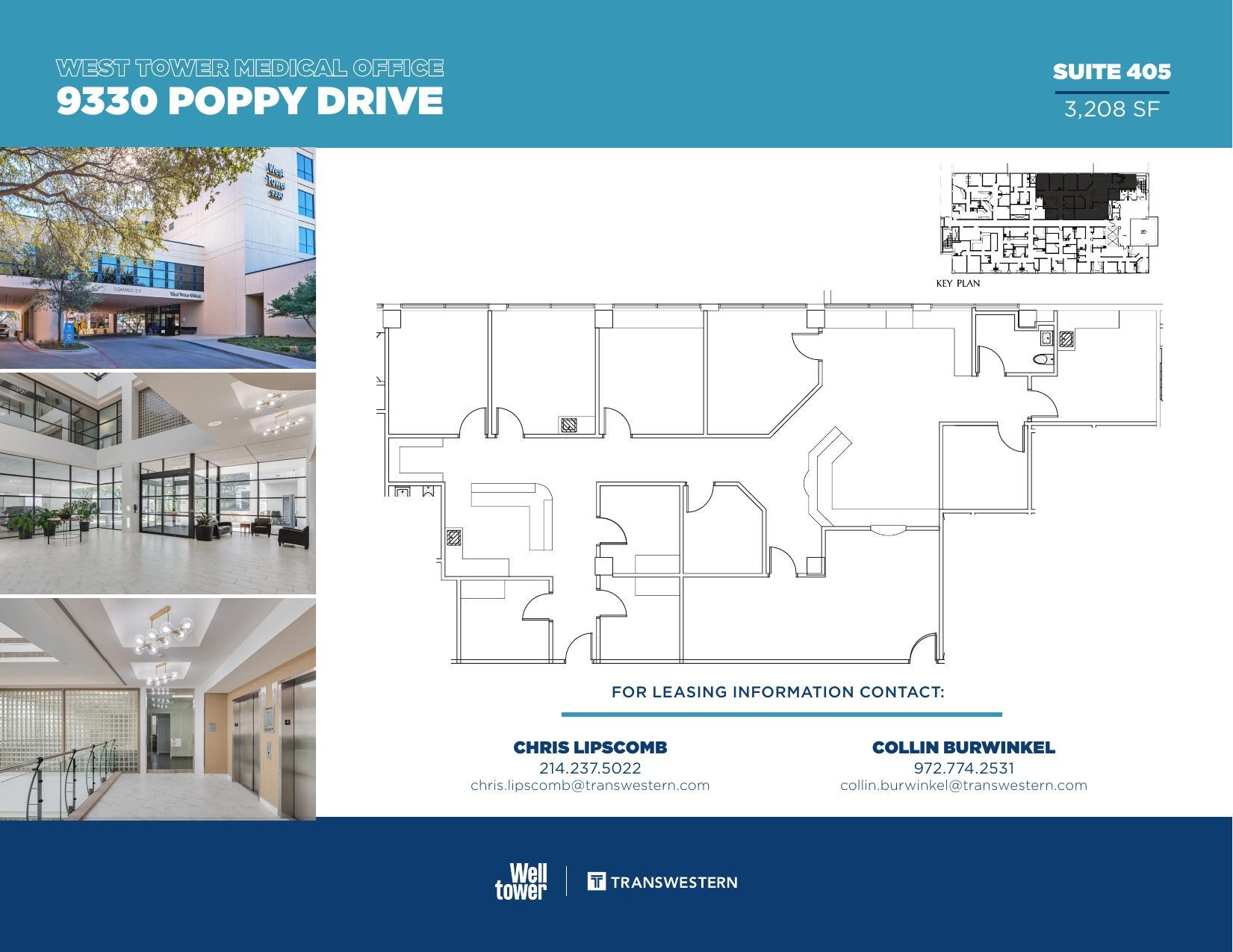 9330 Poppy Dr, Dallas, TX à louer Plan d’étage– Image 1 sur 1
