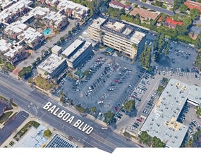 5353-5363 Balboa Blvd, Encino, CA - VUE AÉRIENNE  vue de carte - Image1