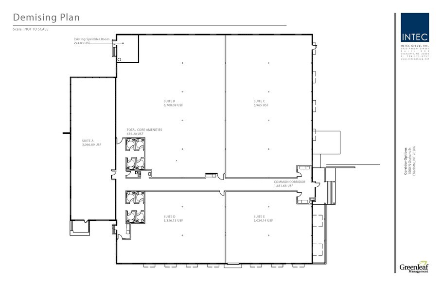 1500 N Graham St, Charlotte, NC à louer - Plan d’étage – Image 3 sur 8