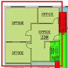 3301-3309 Vincent Rd, Pleasant Hill, CA à louer Plan d’étage– Image 1 sur 4
