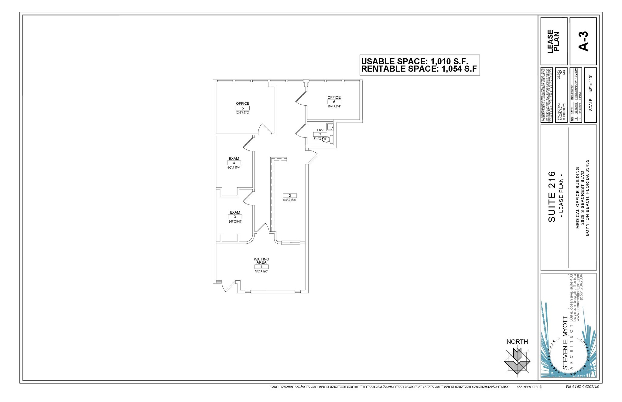 2828 S Seacrest Blvd, Boynton Beach, FL à louer Plan d’étage– Image 1 sur 1