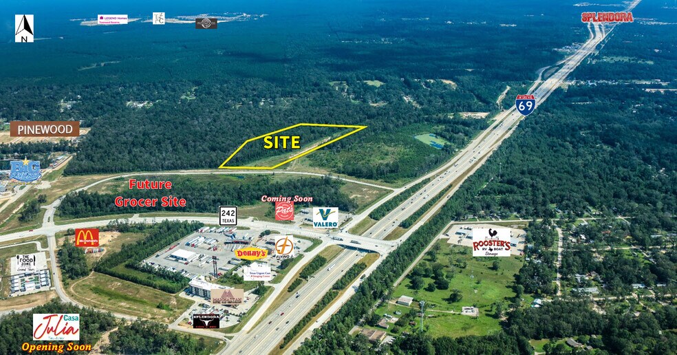23.95+/-Ac N Speed st, New Caney, TX à vendre - Photo de l’immeuble – Image 2 sur 4