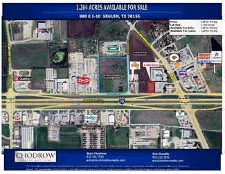 Plus de détails pour 980 E Interstate 10, Seguin, TX - Terrain à vendre