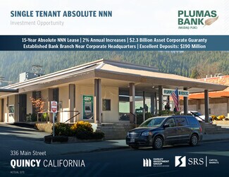Plus de détails pour 336 W Main St, Quincy, CA - Local commercial à vendre