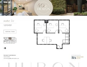 40 E Huron St, Chicago, IL à louer Plan d’étage– Image 2 sur 6