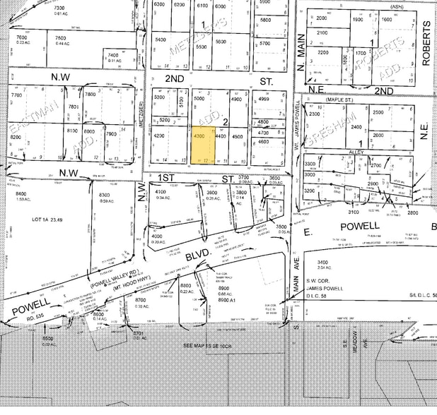 120 NW Miller Ave, Gresham, OR à louer - Plan cadastral – Image 3 sur 3