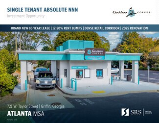 Plus de détails pour 721 W Taylor St, Griffin, GA - Local commercial à vendre