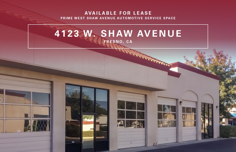 4119 W Shaw Ave, Fresno, CA à louer - Photo de l’immeuble – Image 2 sur 4