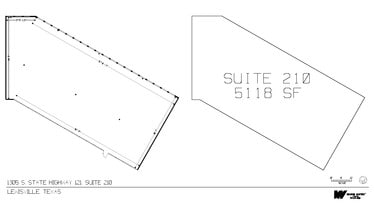 1305 State Highway 121, Lewisville, TX à louer Plan d’étage– Image 2 sur 2