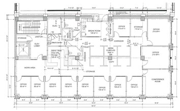 500 Commerce St, Fort Worth, TX à louer Plan d’étage– Image 2 sur 7
